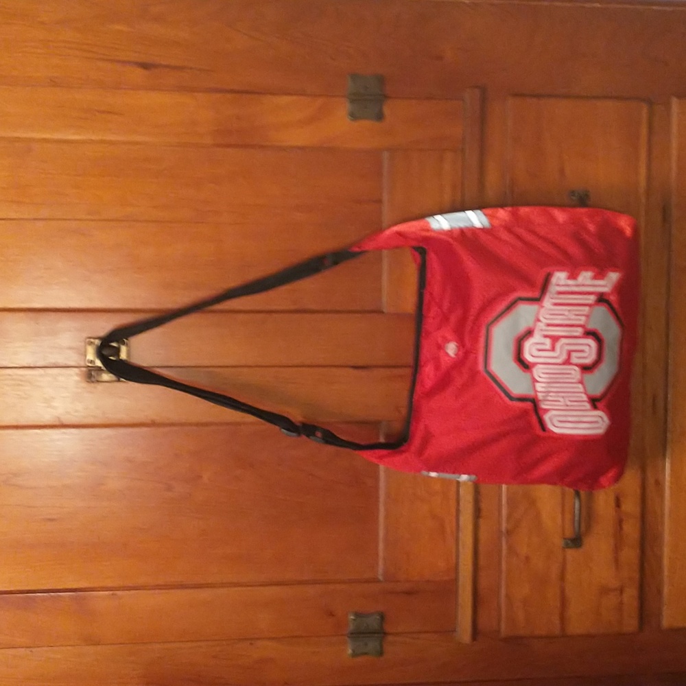 Ohio State Buckeyes Team Jersey Tote - Red/Black - FANDOM by Littlearth